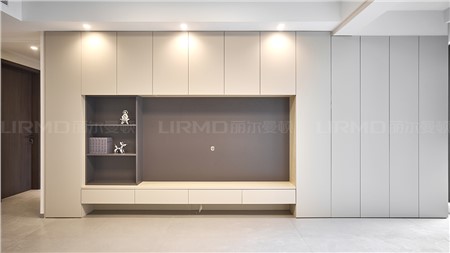 麗爾曼頓家居 |130㎡現(xiàn)代極簡(jiǎn)，干凈高級(jí)