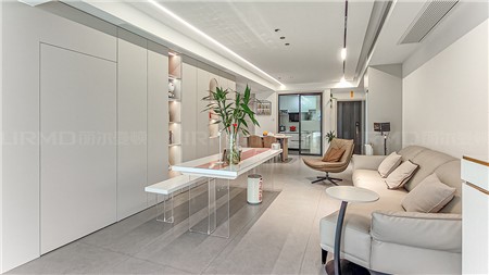 13.8w打造現(xiàn)代簡(jiǎn)約風(fēng)格的家112m² | 麗爾曼頓全房全屋定制